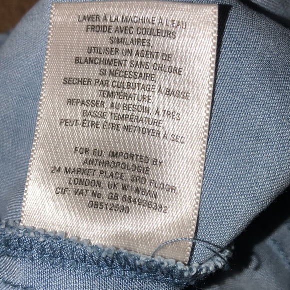 Holding Horses size 2 malpais chambray maxi dress - Picture 4 of 6